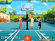 Флеш игра онлайн Городской Баскетбольный Вызов / Urban Basketball Challenge