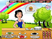 Флеш игра онлайн Бургер разнообразия / Variety Burger