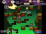 Флеш игра онлайн Vertical Drop Heroes