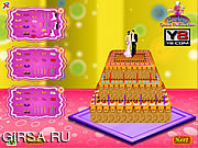 Флеш игра онлайн Свадебные Украшения Торта / Wedding Cake Decoration