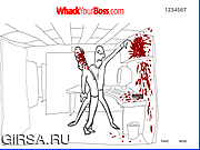 Флеш игра онлайн Whack Your Boss