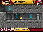 Флеш игра онлайн Побег Росомахи / Wolverine MRD Escape