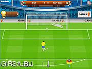 Флеш игра онлайн Чемпионат Мира 2010 - Пенальти