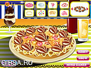 Флеш игра онлайн Вкусный пирог с вишней