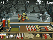 Флеш игра онлайн Zombie Burger