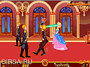 Флеш игра онлайн Princess Kissing