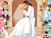 Флеш игра онлайн В Брид Первый Поцелуй / A Brides First Kiss