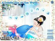 Флеш игра онлайн Поцелуй дельфина / A Dolphin Kiss 