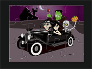 Флеш игра онлайн Семейка Аддамс Хэллоуин / Addams Family Halloween