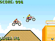 Флеш игра онлайн Адреналин и грязь / Adrenaline Dirt Bikes 