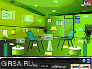 Флеш игра онлайн Найди выход из зеленой комнаты / Adventure Green Room Escape