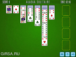 Флеш игра онлайн Пасьянс Аляски