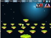 Флеш игра онлайн Прыжок пришельца / Alien Jumping