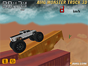 Флеш игра онлайн Монстр грузовик Alilg 3Д