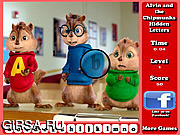 Флеш игра онлайн Элвин и бурундуки скрытые буквы / Alvin and the Chipmunks Hidden Letters 