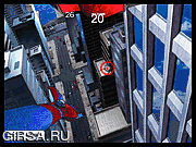 Флеш игра онлайн Крутой Супермэн / Amazing Spiderman Blast