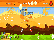 Флеш игра онлайн Злобные птички - спасатели яиц / Angry Birds Save The Eggs 
