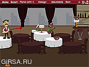 Флеш игра онлайн Злой Официант! / Angry Waiter!