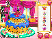 Флеш игра онлайн Свадебный торт для Эльзы