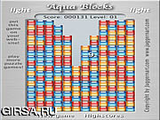 Флеш игра онлайн Aqua Blocks
