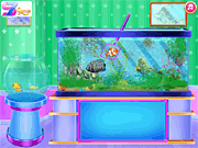 Флеш игра онлайн Аквариум и уход за рыбками