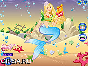 Флеш игра онлайн Водная красота наряжается / Aquatic Beauty Dress Up