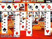 Флеш игра онлайн Пасьянс Арена / Arena Cards Solitaire 