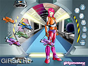 Флеш игра онлайн Эшли Spacegirl / Ashley Spacegirl