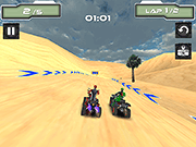 Флеш игра онлайн Квадроцикл экстремальные гонки / ATV Extreme Racing