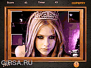 Флеш игра онлайн Image Disorder Avril Lavigne