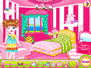 Флеш игра онлайн Ребенок И Ее Розовой Комнате / Baby And Her Pink Room