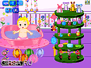Флеш игра онлайн Детские ванны / Baby Bath 