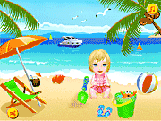 Флеш игра онлайн Детские Пляжный Отдых