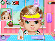 Флеш игра онлайн Детская косметика и макияж / Baby Care and Make Up