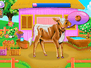 Флеш игра онлайн Детские Корова Ясли / Baby Cow Day Care