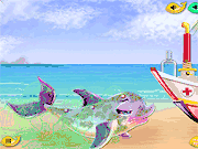Флеш игра онлайн Детские Дельфин Уход
