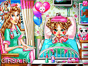 Флеш игра онлайн Детский доктор / Baby Flu Doctor Care