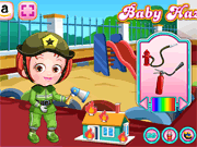 Флеш игра онлайн Детские Hazel Платье Пожарника До