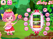 Флеш игра онлайн Детские Цветок Принцесса Одеваются