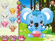 Флеш игра онлайн Baby Koala Caring