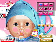 Флеш игра онлайн Детский макияж