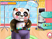 Флеш игра онлайн Малыш Панда Дневной Уход / Baby Panda Day Care