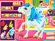 Флеш игра онлайн Детские Пони Салон / Baby Pony Salon