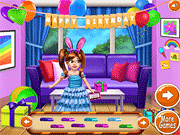 Флеш игра онлайн День Рождения Ребенка Принцесса  / Baby Princess Birthday Party