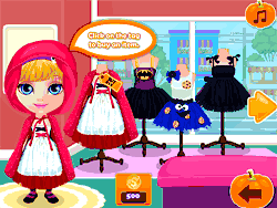 Флеш игра онлайн Малышка принцесса закупается к Хеллоуин / Baby Princess Halloween Shopping Spree