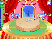 Флеш игра онлайн Детские Принцессы Торт Кулинария / Baby Princesses Cake Cooking