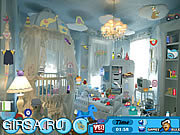 Флеш игра онлайн Найти предметы - Детская комната