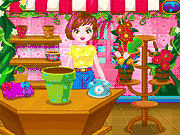 Флеш игра онлайн Детские Цветочный магазин