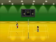 Флеш игра онлайн Бадминтон 3D / Badminton 3D