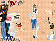 Флеш игра онлайн Bags and Sneakers Dress Up